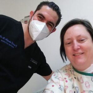 Dr. Gutierrez with Patient